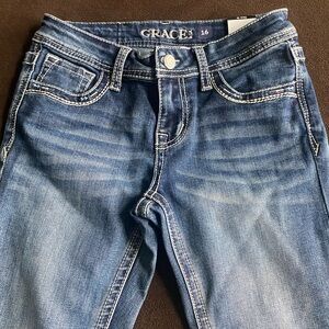 Grace Girls Blue Jeans